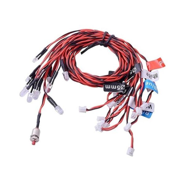 Globact Rc Faros delanteros para coche luz trasera Rc_3