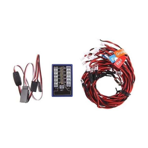Globact Rc Faros delanteros para coche luz trasera Rc_2