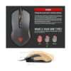 Fantech X9 Ratón para videojuegos con cable 7 botones de_3