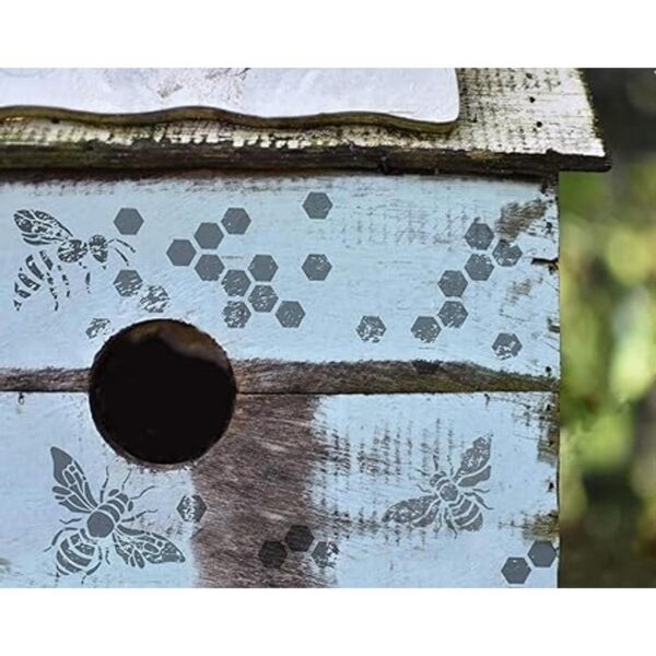 GSS Designs Plantilla de nido de abeja de abeja_2