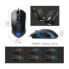 Fantech X9 Ratón para videojuegos con cable 7 botones de_2