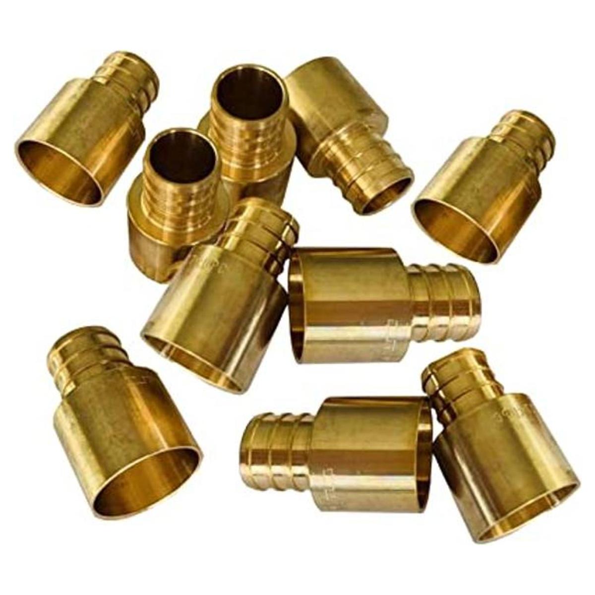 EFIELD Pex Adaptador de cobre hembra de 12 x 12