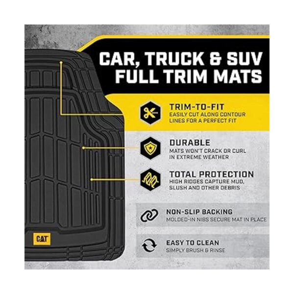 Caterpillar ToughRide Alfombrillas de goma resistentes de_2