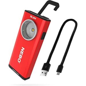 NEBO Luz de trabajo delgada recargable por USB luz de_1