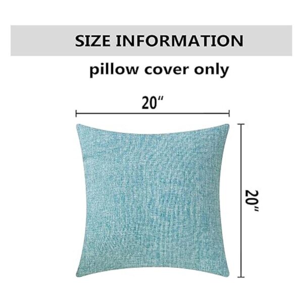 Home Brilliant Fundas de almohada de lino 1 unidad_5