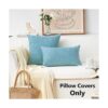 Home Brilliant Fundas de almohada de lino 1 unidad_2