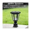 FUDESY Fds1761 Lámpara de poste solar LED para_4