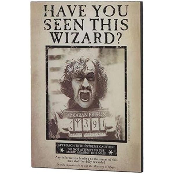 Open Road Brands Harry Potter Sirius Wanted Poster_2