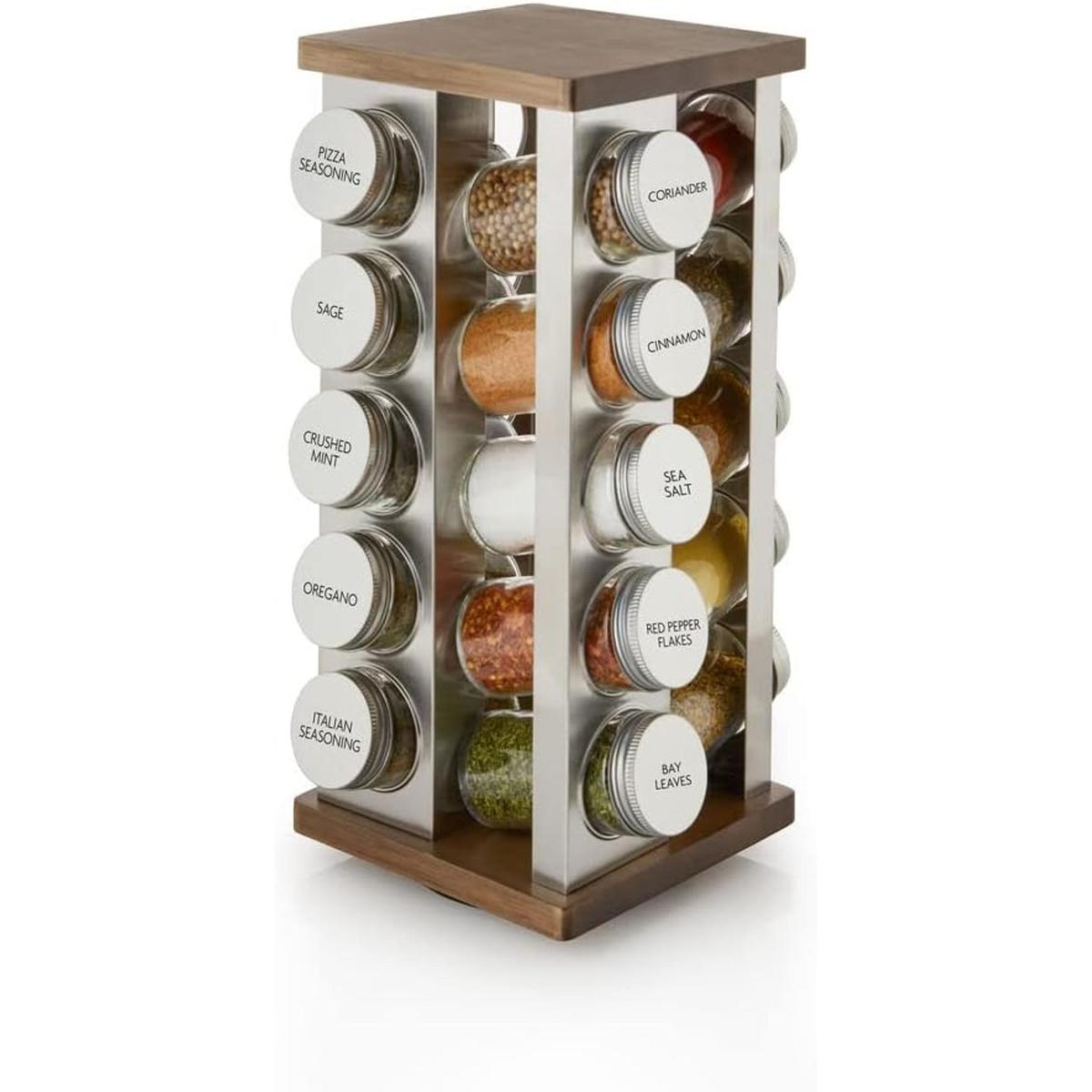 Kamenstein Estante para especias 20 tarros diseño