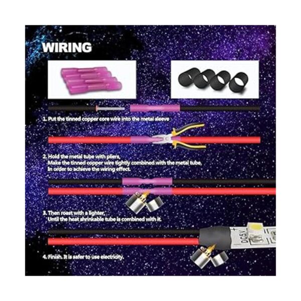 CARLITS Cable de extensión 22AWG de 100 pies cable de_4