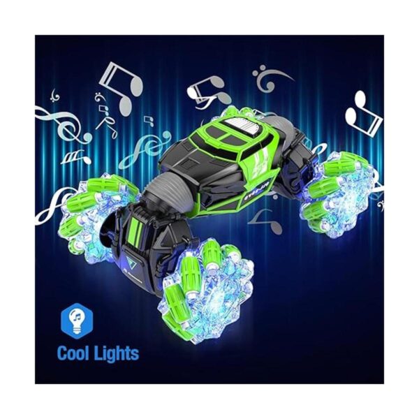 Powerextra Detección de gestos de coche RC Stunt con luz_4
