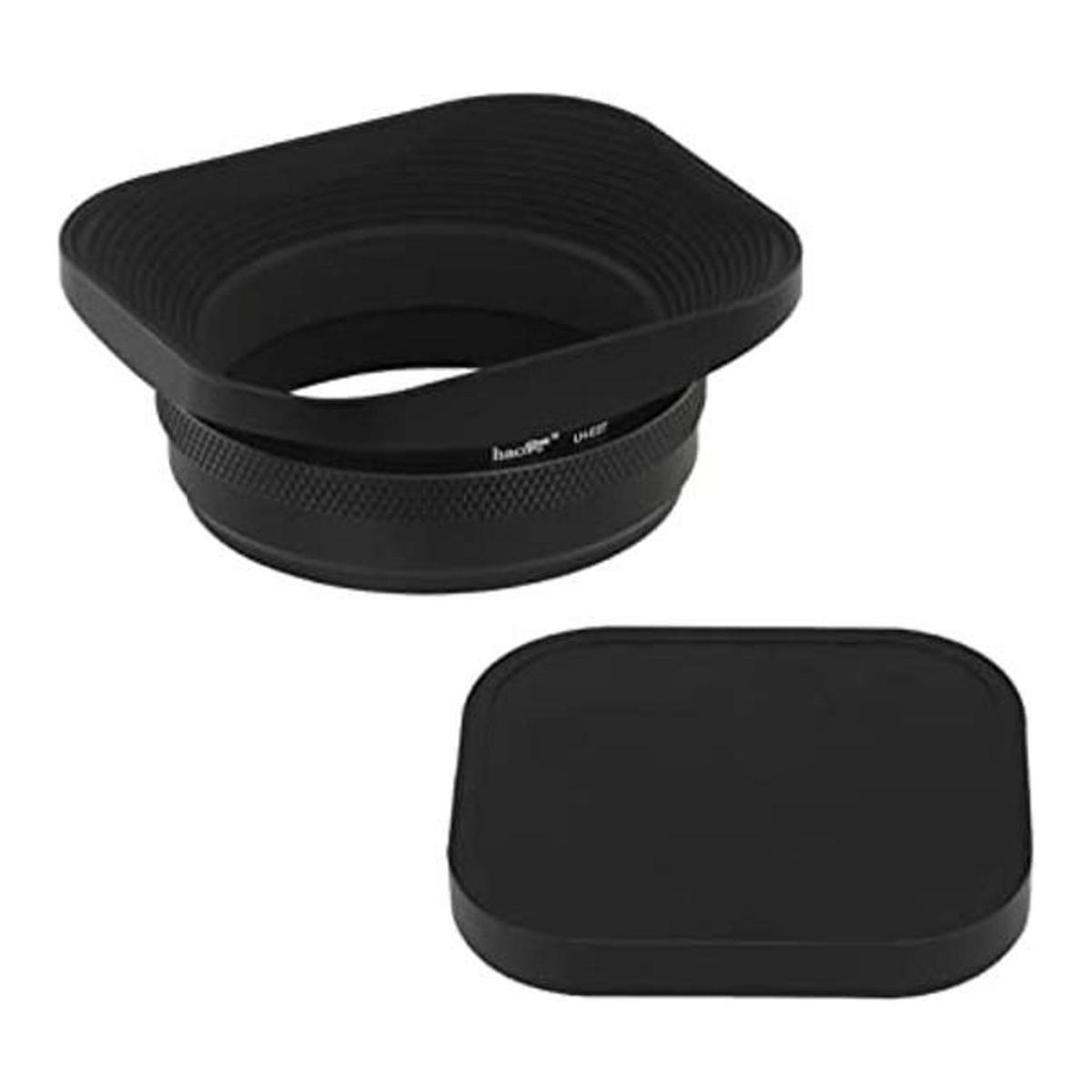 Haoge LHE3T Parasol cuadrado de metal con anillo