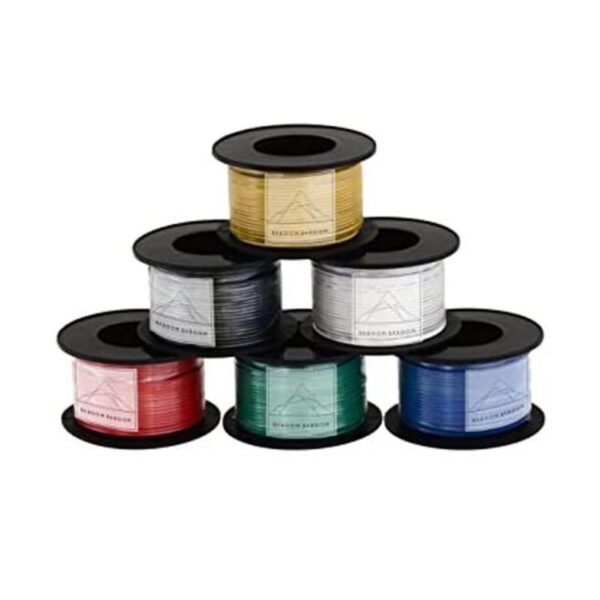 Paquete de 6 cables de calibre 18 de 12 V 100 pies por_1