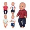 K.T.Fancy Juego de 5 juegos de ropa de muñeca de 15 a 18_1