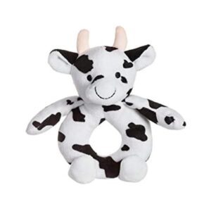 Apricot Lamb Juguete de sonajero suave de vaca bebé_1