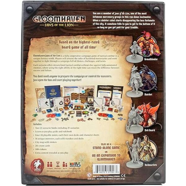 Cephalofair Games Gloomhaven Jaws of The Lion Strategy_2