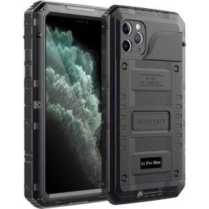 Beasyjoy Funda de metal impermeable para iPhone 11 Pro_1