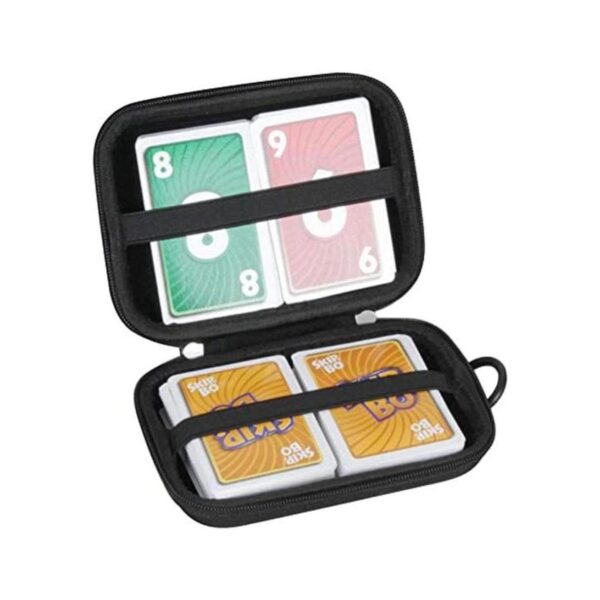 Anleo Funda rígida de viaje para juego de cartas Skip BO_1