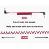 Cable de micrófono TRS macho de 0.138 in macho a macho en_2