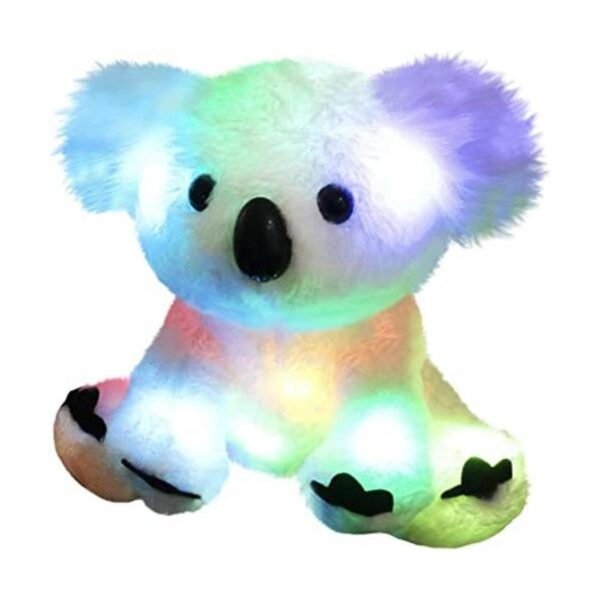 Glow Guards Juguete de peluche Koala blanco iluminado de_1