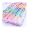 Kit de pulsera de hilo de bordar 218 unidades hilo de