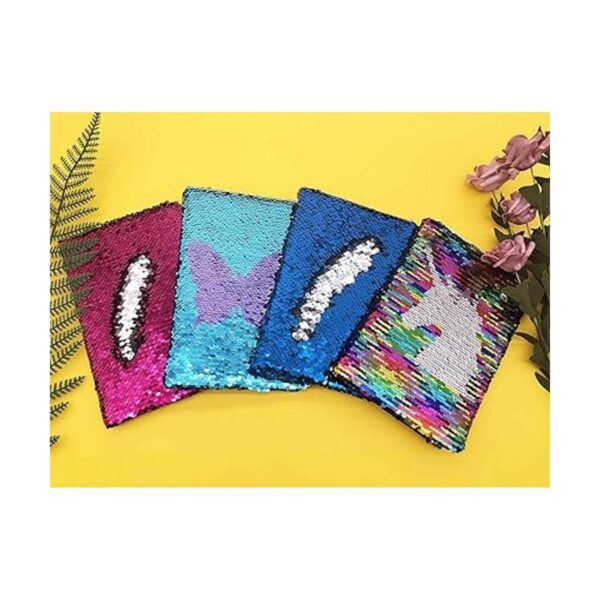 GINMLYDA Diario de lentejuelas para niñas 8.5 x 5.5_6