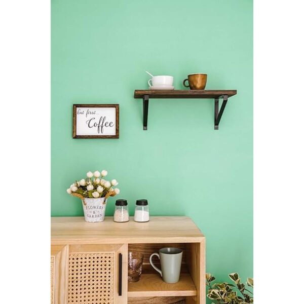 Mkono 1 letrero de café para decoración de mesa de centro
