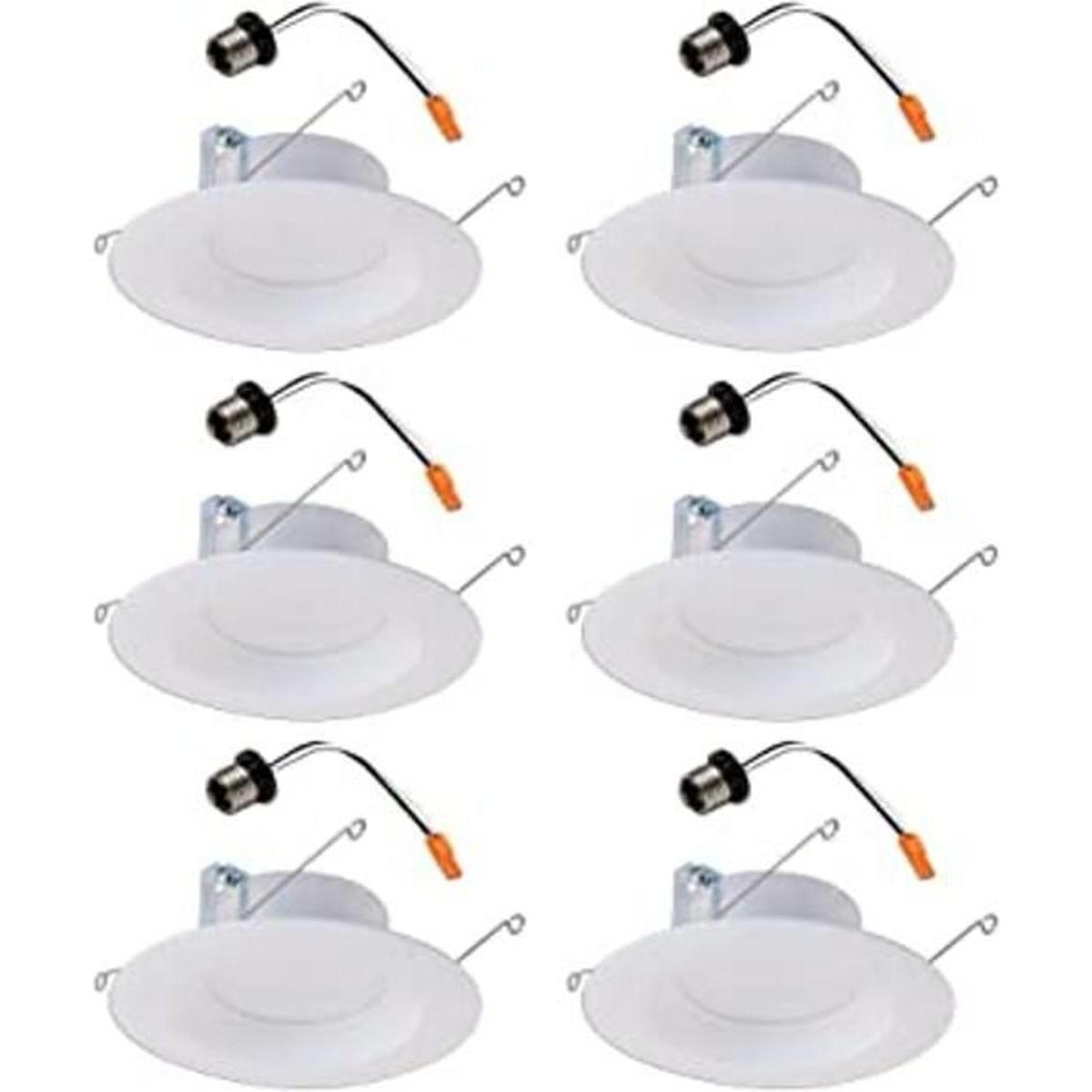 Halo LT Lámpara de techo empotrada LED integrada blanca
