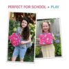 Lonchera de unicornio para niñas y niños pequeños con_6