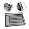 HaWare Organizador de cajones 12.5 x 9.2 pulgadas acero