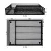 HaWare Organizador de cajones 12.5 x 9.2 pulgadas acero