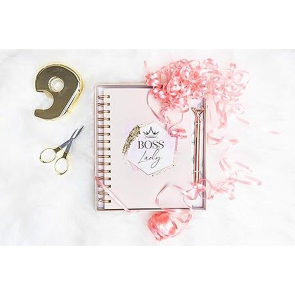 Nine Royal Cuaderno de espiral para mujer con bolígrafo_2