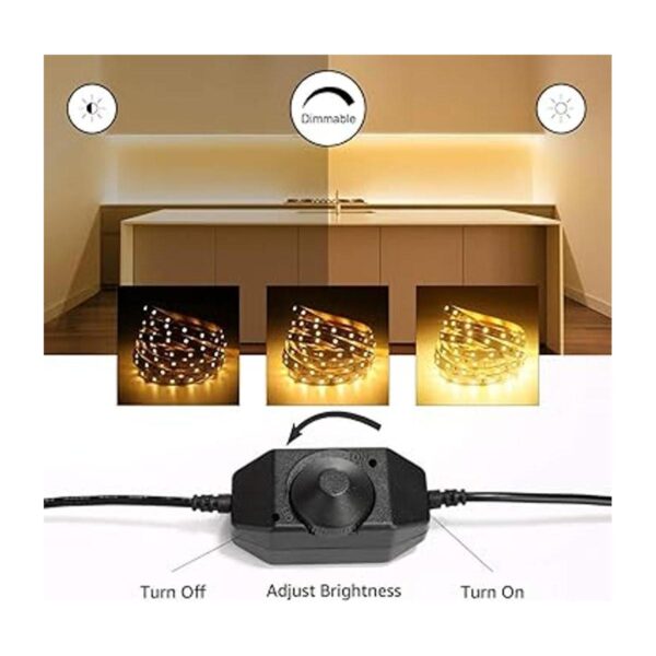 Lepro Tira de luz LED luces de tocador regulables de 32.8