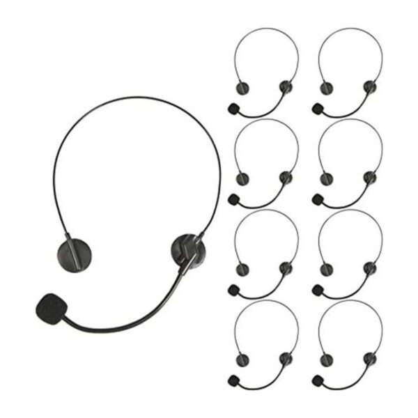 PROLOSO Juego de 9 auriculares con micrófono para niños_1