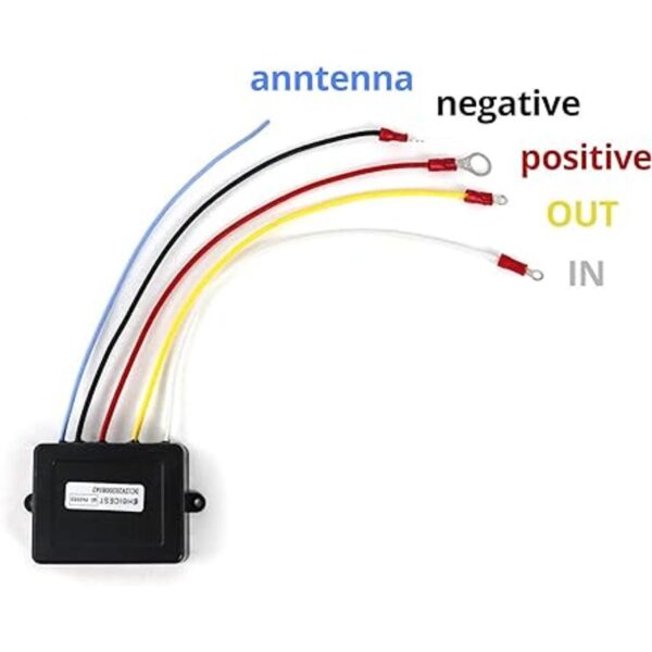 QWORK Cabrestante inalámbrico de recuperación de 12 V kit_2