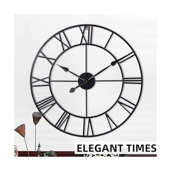 INFINITY TIME Reloj de pared grande y moderno reloj de_5
