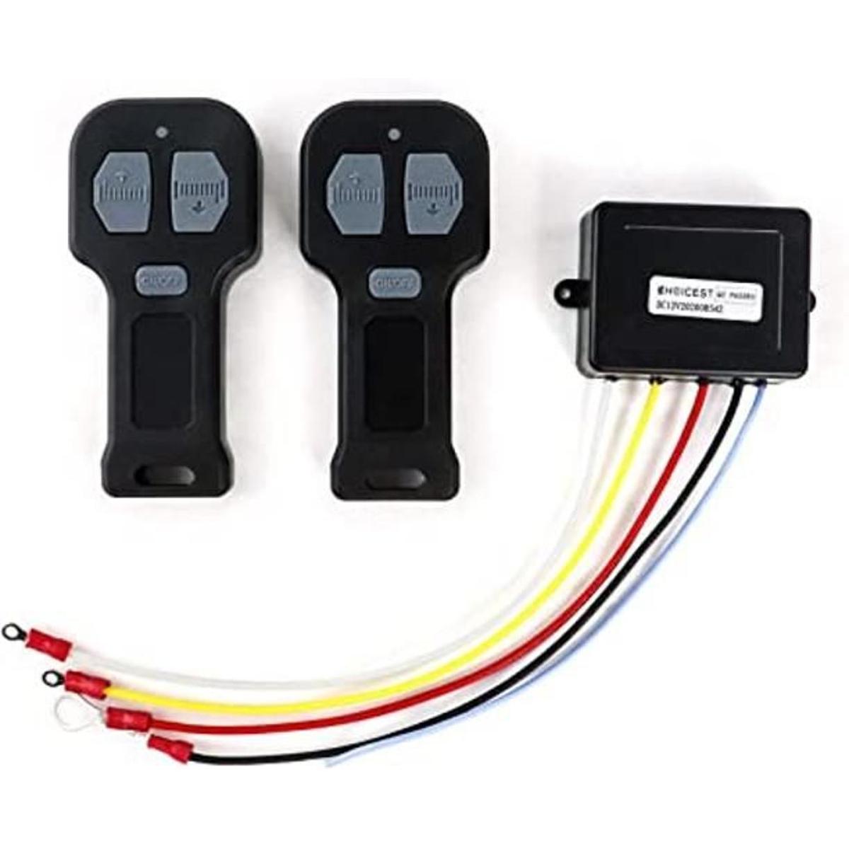 QWORK Cabrestante inalámbrico de recuperación de 12 V kit