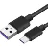 Cable USB C de 6 pies paquete de 6 cables color negro_2