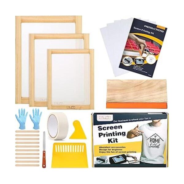Caydo El kit de inicio de serigrafía de 23 piezas incluye_1