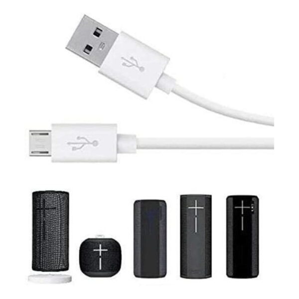 Cable de carga USB largo blanco de 9.8 ft para Ultimate_1