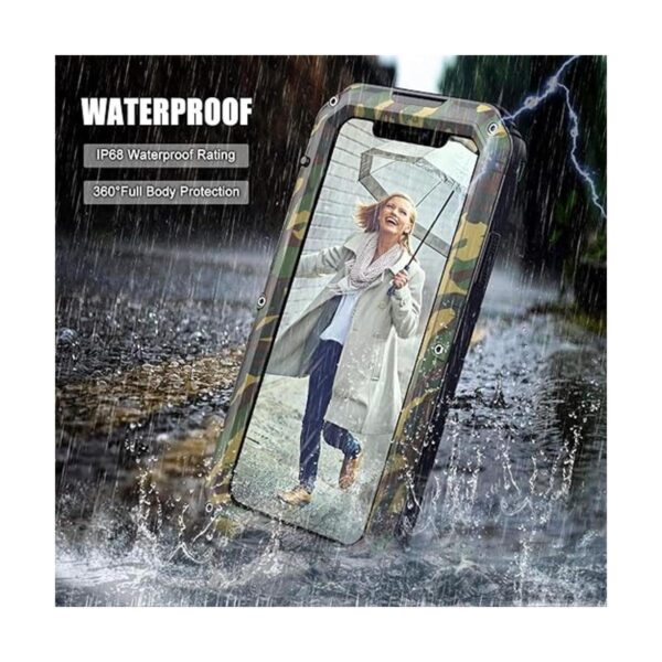 Mitywah Funda impermeable compatible con iPhone 11_3