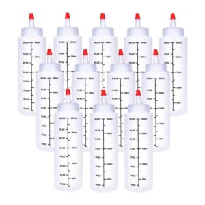 Paquete de 12 botellas de plástico de 8.5 fl oz botella