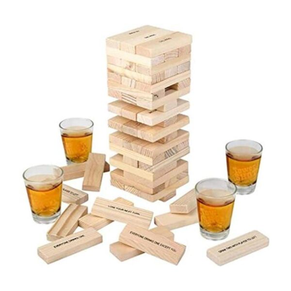 ArtCreativity Juego de beber en la Torre Tumbling Tower_1