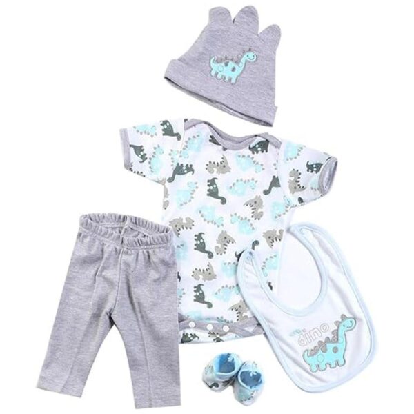 Medylove Conjunto de ropa de dinosaurio para muñecas_2