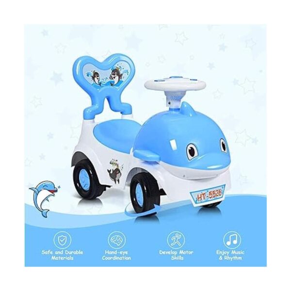 POCO DIVO Baby Dolphin 3 en 1 Carrito de empuje para_2