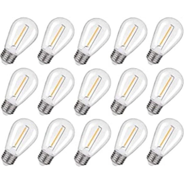 LIHUIJIAJU Bombilla LED Edison S14 inastillable e
