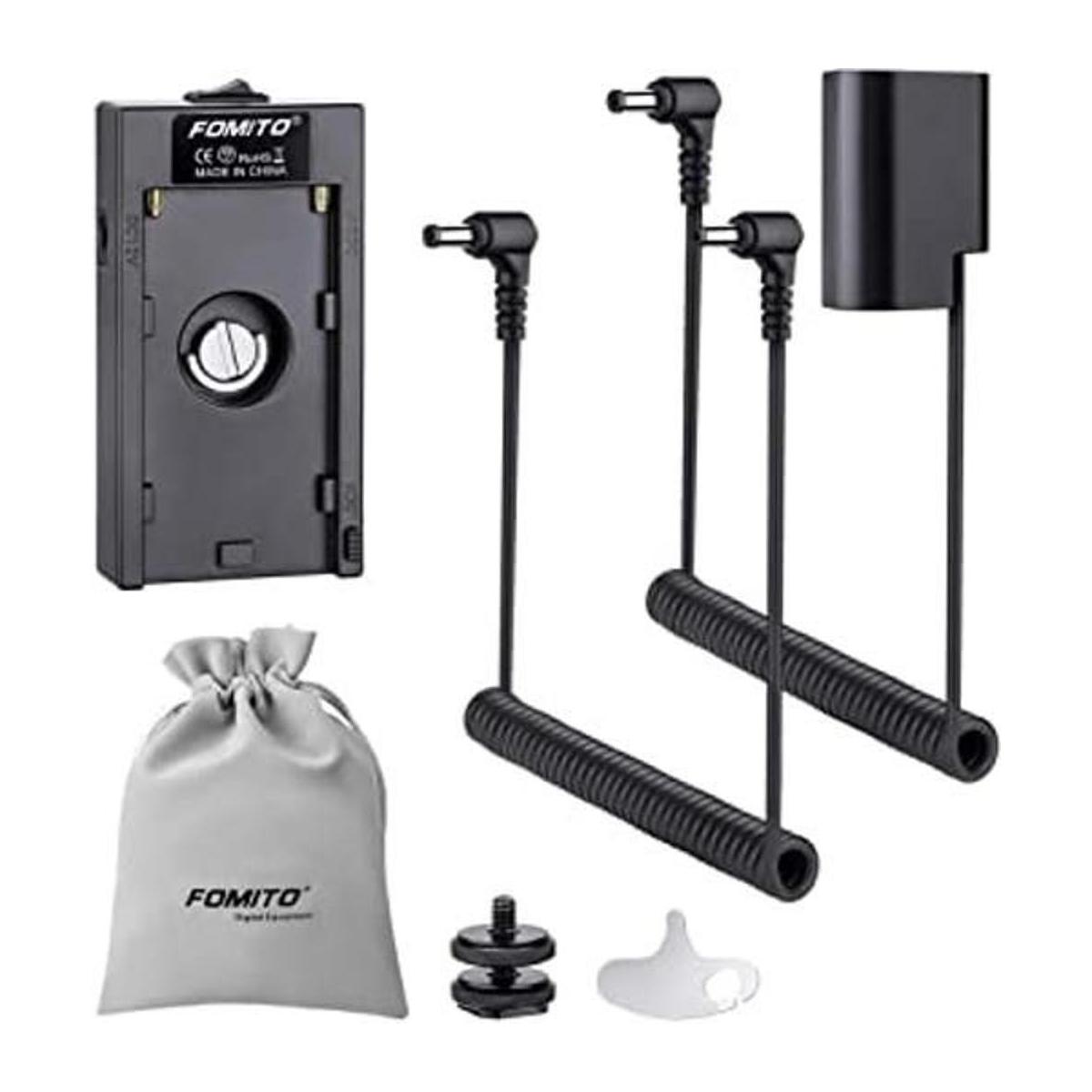 Fomito NPF970 F960 F750 F770 F550 Adaptador de batería de