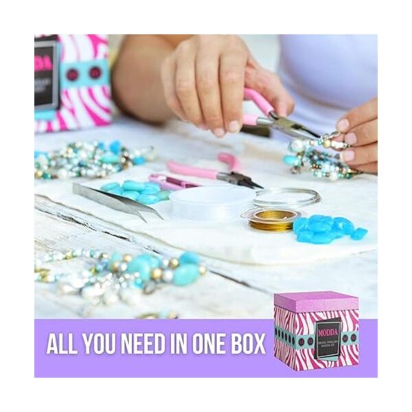 MODDA Kit de fabricación de joyas de lujo con curso de_6