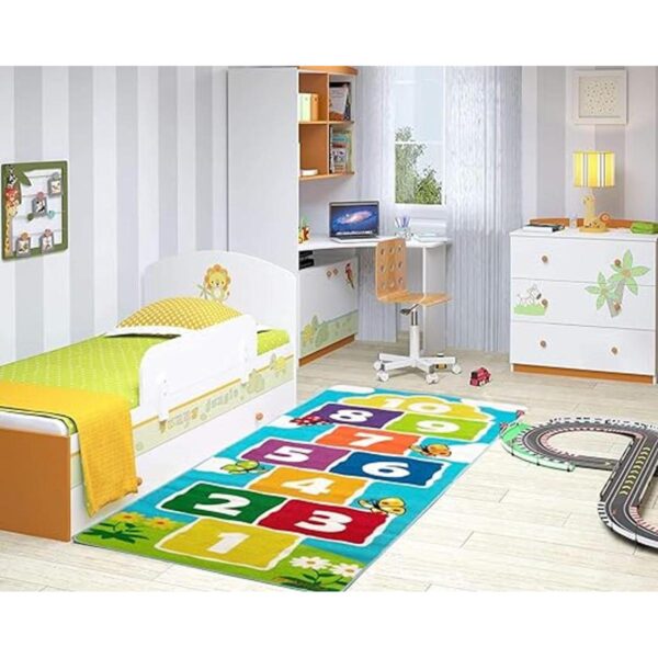 Hopscotch Alfombra infantil antideslizante para niños y_6