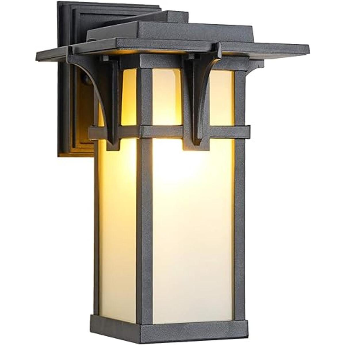 EERU Luces de porche para montaje en pared farol de pared